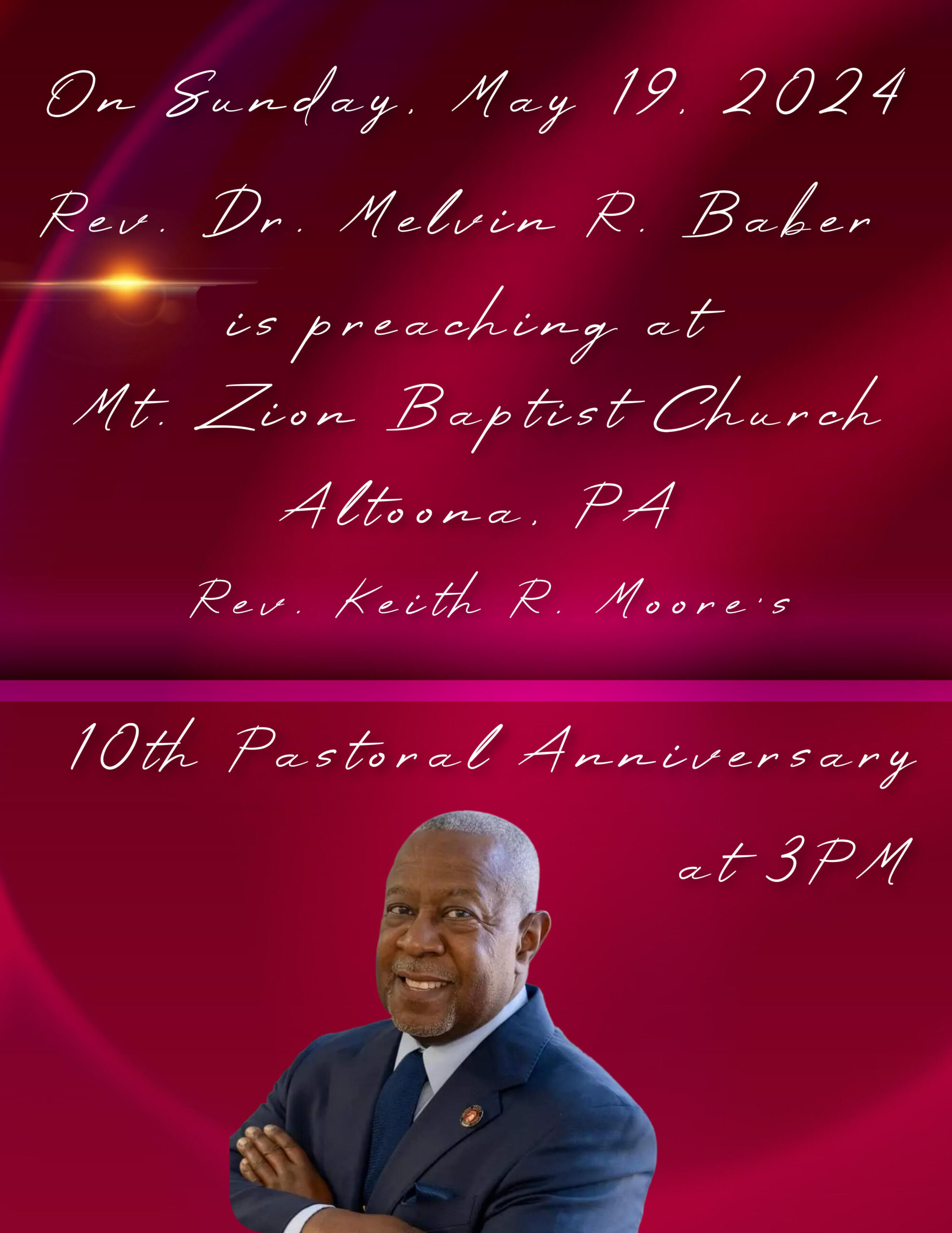 Pastor Baber At Mt Zion Friendship Baptist Church York 8591